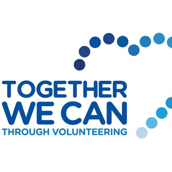 Giornata Internazionale del Volontariato - Logo Together we can