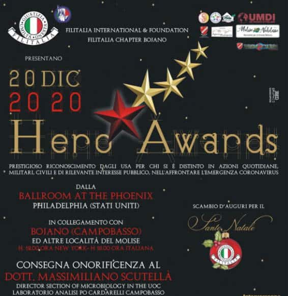 2020 Filitalia Hero Awards - Locandina