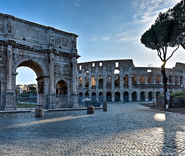 Al Colosseo torna a rivivere il grande imperatore Costantino