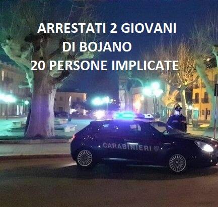 Arresti Bojano operazione Stagnola, 20 persone implicate nello spaccio. Zio ce l'hai un bombolone?