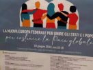 Europa Federale alla Camera Deputati per costruire la Pace Aiccre, Aitef, Mfe, Aem, Cqv