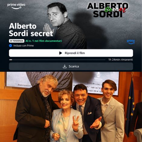 Alberto Sordi Secret di Igor Righetti in tendenza e primo su Prime Video nei film documentari